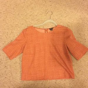Theory Cropped dress shirt